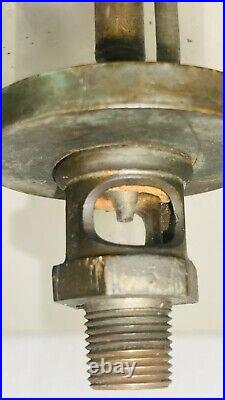 American Lubricator Co No. 5 Cylinder Oiler Old Hit Miss Antique Nickel Plated