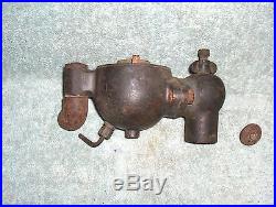 Antique 1902 Schebler Brass Carburetor Model D marine engine or hit and miss