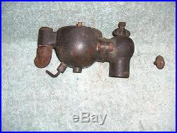 Antique 1902 Schebler Brass Carburetor Model D marine engine or hit and miss