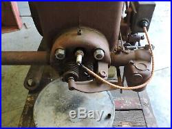 Antique 1924 Witte 5 HP Throttler Hit and Miss Gas Engine, Works, Wico EK, (CXX)