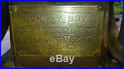 Antique 1 1/2 HP Hit & Miss Engine, Johnny Boy