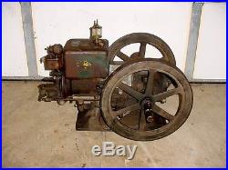 Antique 1 1/2 hp IHC M Hit Miss Gas Engine McCormick Deering NO RESERVE