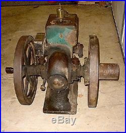 Antique 1 1/2 hp IHC M Hit Miss Gas Engine McCormick Deering NO RESERVE