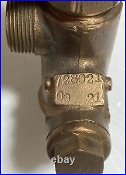 Antique 1/2 PENBERTHY INJECTOR 00 21 for Steam Engine Boiler Brass All Original