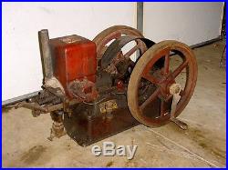 Antique 1 3/4 hp United Lansing MI Hit Miss Gas Engine Barn Fresh NO RESERVE