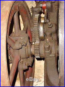Antique 1 3/4 hp United Lansing MI Hit Miss Gas Engine Barn Fresh NO RESERVE