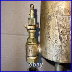 Antique American Detroit 1PT Lubricator 1/2 Hit Miss Steam Engine Parts