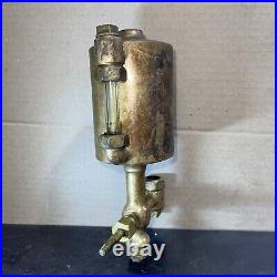 Antique American Detroit 1PT Lubricator 1/2 Hit Miss Steam Engine Parts