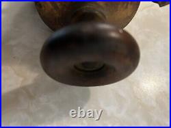 Antique Brass 1 Pint Powel Boson Oiler For Hit And Miss Engine. Rare & Complete