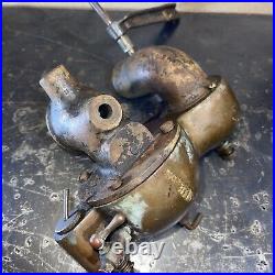 Antique Brass Carburetor Ferro Marine Engine Hit Miss