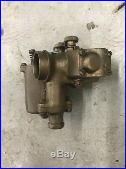 Antique Brass Motorcycle Carburetor Hit And Miss Gas Engine