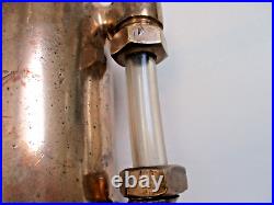 Antique Brass Powell 1 Pint Boson Oiler Bessemer Gas Engine Co