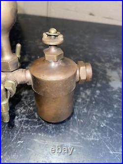 Antique Brass Swift Lubricator Hydrostatic Oiler Steam Engine Hit Miss