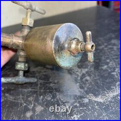 Antique Brass Swift Lubricator Oiler Hit Miss Steam Engine