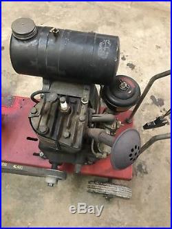 Antique Briggs Stratton And Air Pump Hit Miss Engine Model N