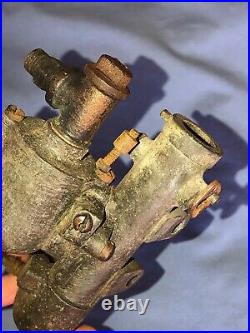 Antique Briggs & Stratton Gas Engine Carburetor Model H or T Hit Miss Fuel Mixer