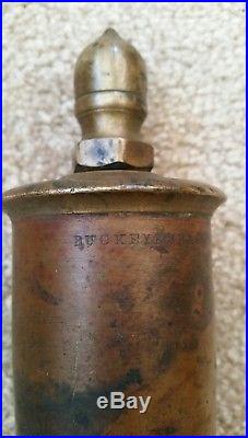 Antique Buckeye 2 Steam Whistle Hit Miss Engine Train Tractor Factory Sawmill
