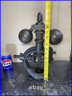 Antique Cast Iron Flyball Governor Hit Miss Stationary Steam Engine Parts