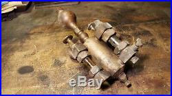 Antique Chicago Lubricator Ohio Injector Engine Oiler Wadsworth O Hit Miss/Steam