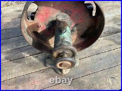 Antique Clutch Pulley Flat Belt for Hit Miss Engine Variable Speed Line Shaft