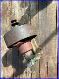 Antique Clutch Pulley Flat Belt for Hit Miss Engine Variable Speed Line Shaft