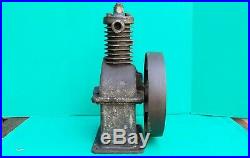 Antique Curtis B318 Air Compressor for hit miss engine 12 fly wheel