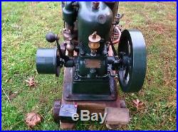 Antique Cushman Hit & Miss Gas Flywheel Engine Cart Clutch Pulley Good RUNNER