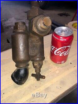 Antique Detroit Michigan No. 5 1/2 Steam Injector Hit Miss Steam Engine Tractor
