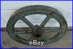 Antique Fairbanks Morse Z Hit-Miss 3hp Engine Parts Cast Iron Flywheel ZBA13-F