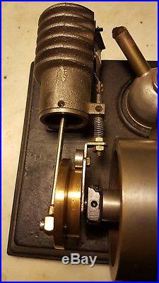 Antique Flame Licker Stationary Engine Motor Steam Hit Miss