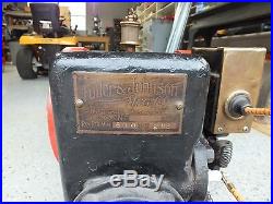 Antique Fuller and Johnson 2hp Hit and Miss motor, engine