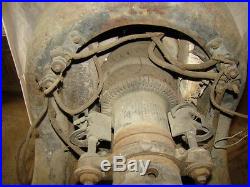 Antique Gas Steam Engine Hit Miss Belt Drive 110 V. DC Bipolar Generator Dynamo