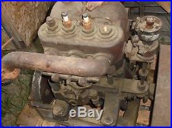 Antique HIT & MISS Marine gas engine. Nice Barn Fresh Piece! 1900s era