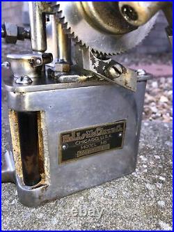Antique Hills McCanna Ratchet Lubricator Oiler Hit Miss Steam Engine NICE