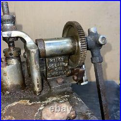 Antique Hills McCanna Ratchet Mechanical Oiler Lubricator Hit Miss Steam Engine