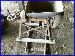 Antique Hit And Miss Engine Era Burr MILL Feed Grinder For Parts Or Restoration