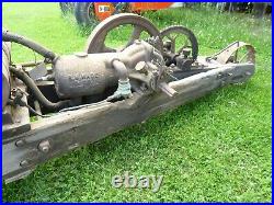 Antique Hit And Miss Engine R. M. Wade Company Drag Saw No Blade As Is