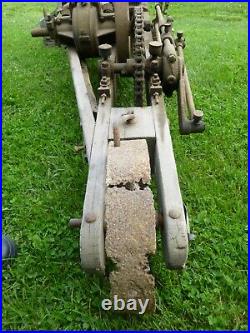 Antique Hit And Miss Engine R. M. Wade Company Drag Saw No Blade As Is