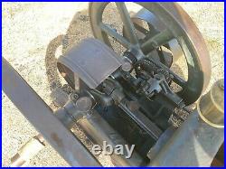 Antique Hit & Miss Engine 5 HP Fuller Johnson N Kerosene untouched for yrs