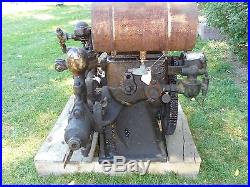 Antique Hit & Miss FRIEND Gas engine / water pump, stored decades