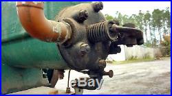 Antique Hit Miss Gas Engine 8 hp John Deere Engine made by Root and Vandervoot