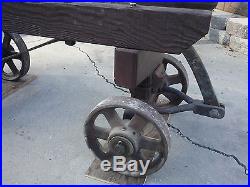 Antique Hit and Miss Engine Cart