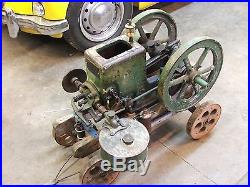 Antique Hit and Miss engine 1915 Fuller and Johnson Runs Perfect-101 years old