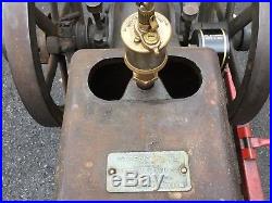 Antique International Hit & Miss Gas Engine Barn Find 1 1/2 Hp. Original