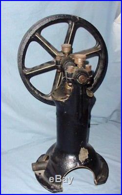 Antique Inverted Air Compressor Vacuum Pump 4 use with Hit Miss Gas Engine