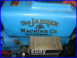 Antique Jaeger Hit n Miss Gas Engine