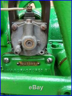 Antique John Deere 3 HP Hit & Miss Gas Engine