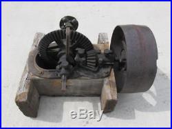 Antique John Deere Clutch Hit & Miss Steam Engine Line Shaft Flat Belt Sawmill