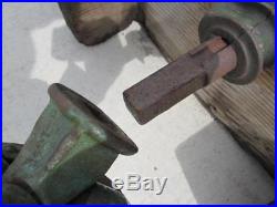 Antique John Deere Clutch Hit & Miss Steam Engine Line Shaft Flat Belt Sawmill
