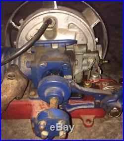 Antique Johnson Utilimotor Motor Hit Miss Gas Engine Kick Start Similar Maytag